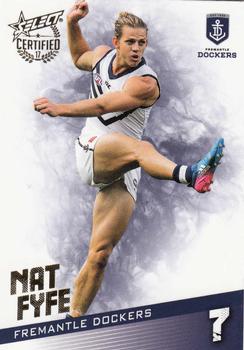 2017 Select Certified #66 Nathan Fyfe Front